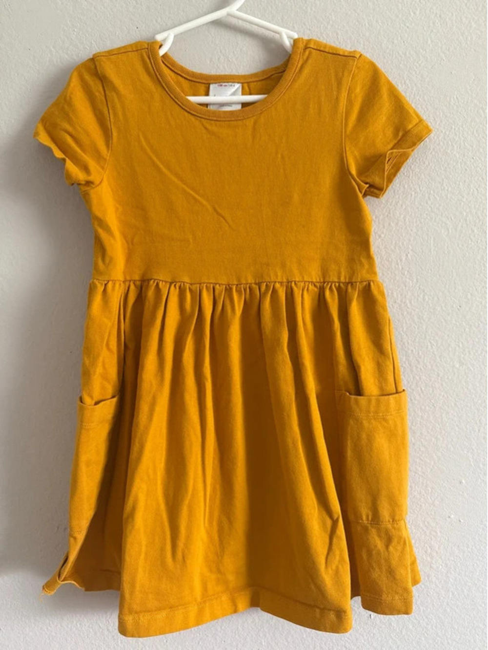 Hanna Anderson Mustard Pocket Tee